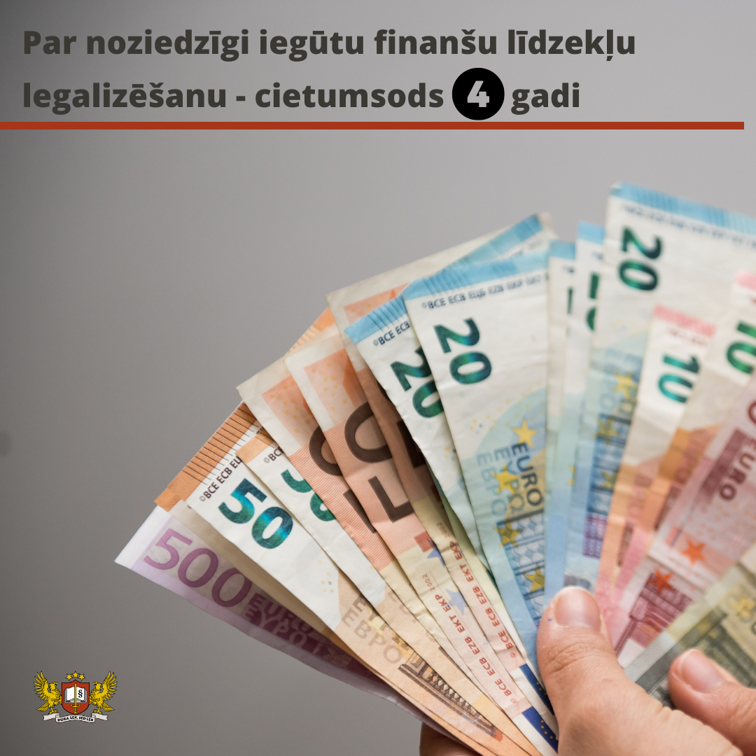 Stājies spēkā tiesas spriedums, ar kuru apstiprinātas prokurora vienošanās ar apsūdzētajiem krimināllietā par noziedzīgi iegūtu finanšu līdzekļu legalizēšanu