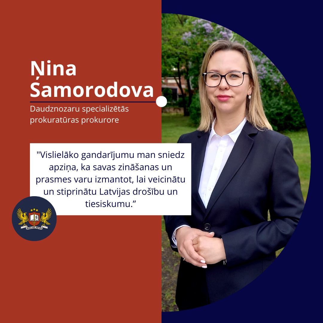 Prokurora portrets – Daudznozaru specializētās prokuratūras prokurore Ņina Samorodova