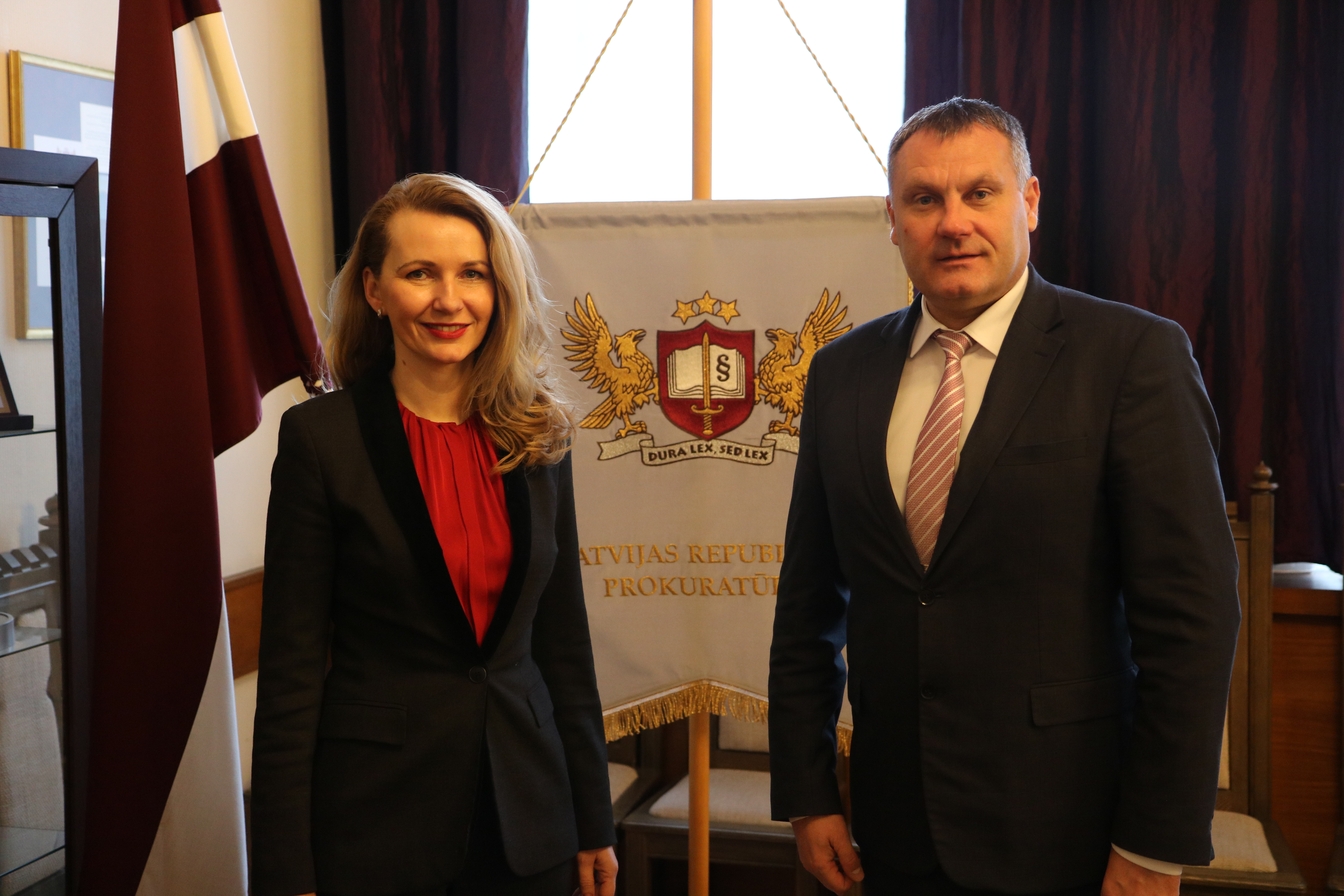 Tieslietu ministre ar ģenerālprokuroru apspriež tieslietu jomas aktualitātes un vienojas par turpmāko sadarbību 