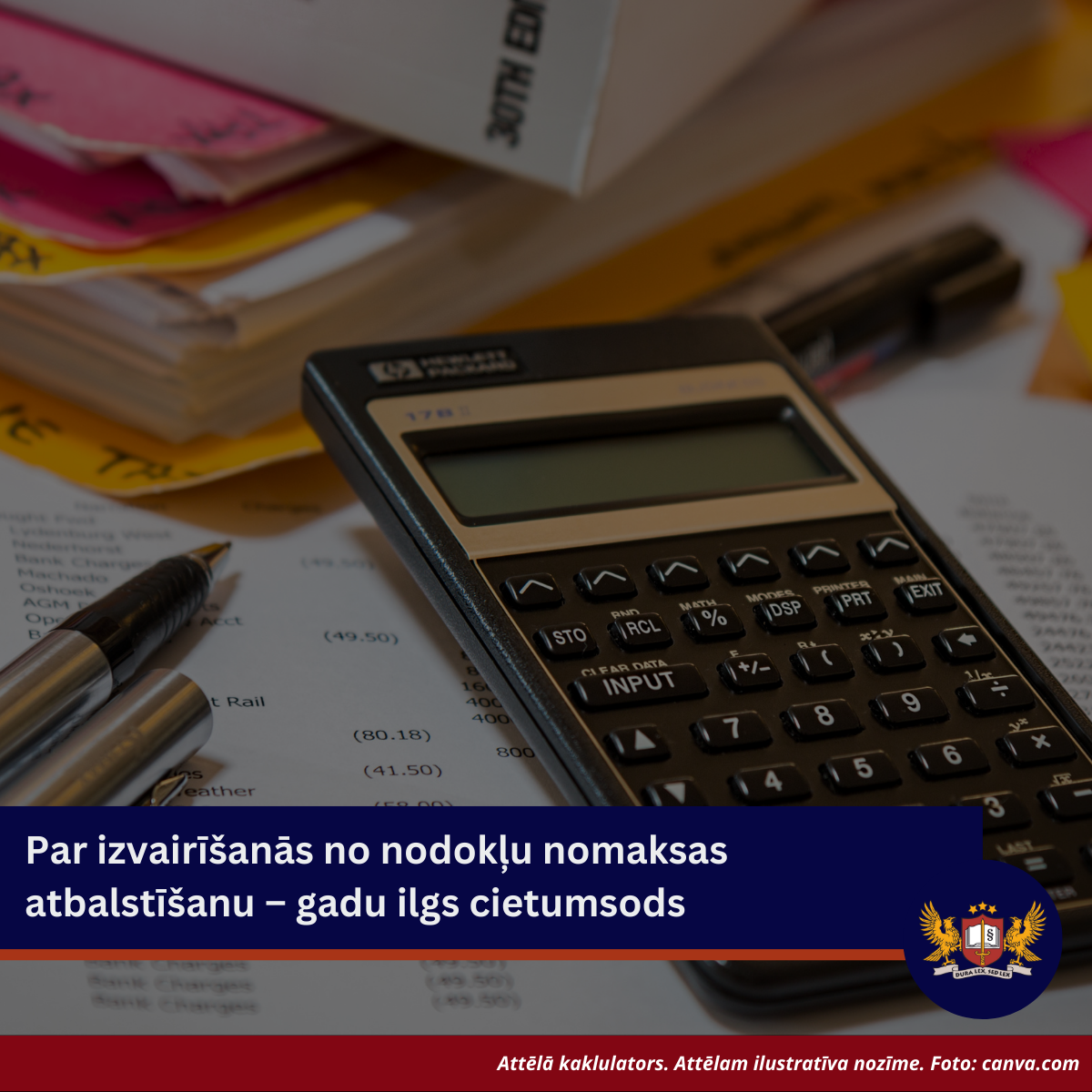 Par izvairīšanās no nodokļu nomaksas atbalstīšanu – gadu ilgs cietumsods