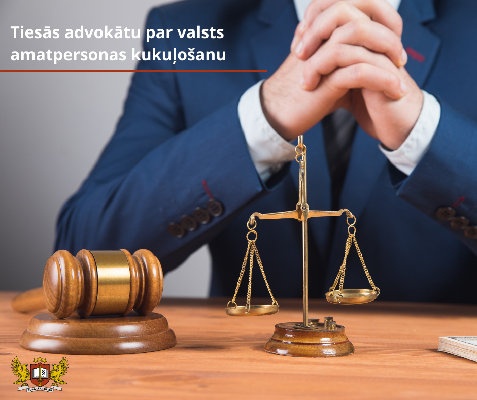 Tiesās advokātu par valsts amatpersonas kukuļošanu