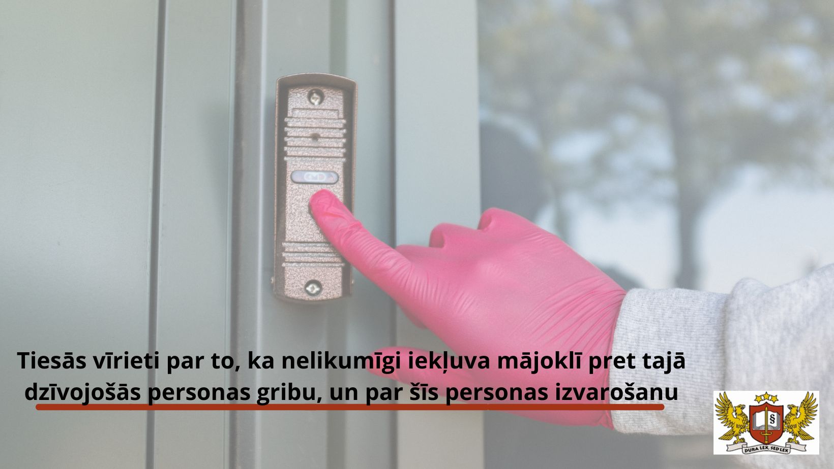 Tiesā nonāk lieta par personas mājokļa neaizskaramības pārkāpšanu un izvarošanu