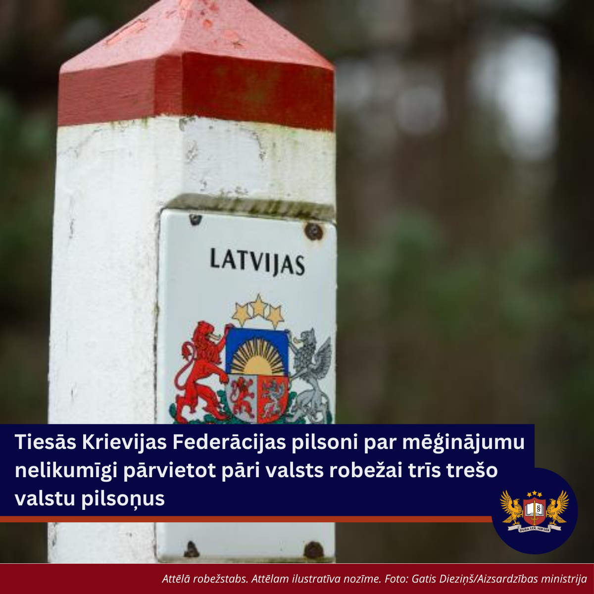 Tiesās Krievijas Federācijas pilsoni par mēģinājumu nelikumīgi pārvietot pāri valsts robežai trīs trešo valstu pilsoņus