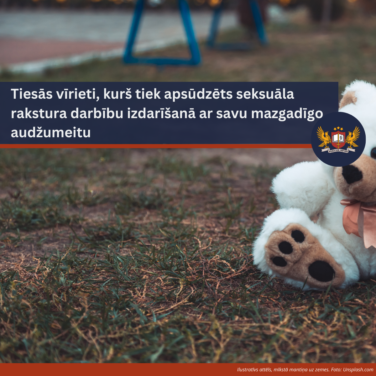 Tiesās vīrieti, kurš tiek apsūdzēts seksuāla rakstura darbību izdarīšanā ar savu mazgadīgo audžumeitu 