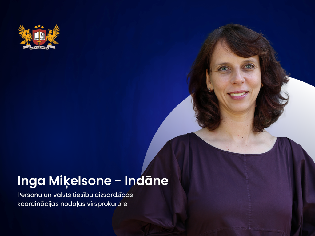 Personu un valsts tiesību aizsardzības koordinācijas nodaļu turpinās vadīt Inga Miķelsone-Indāne