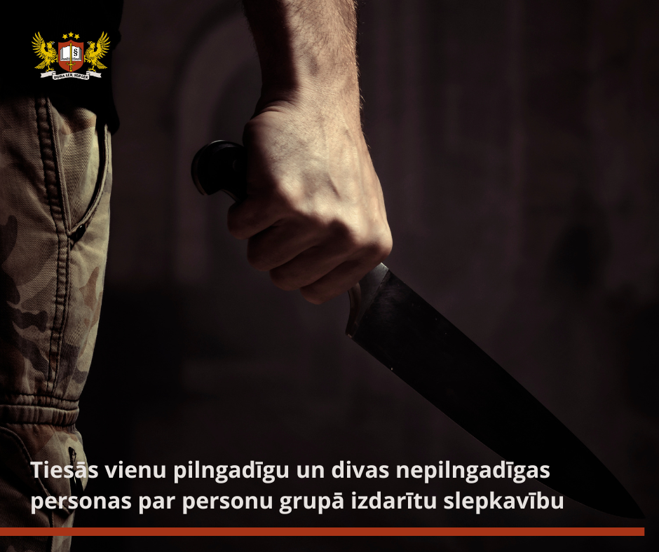 Tiesā nonāk lieta par personu grupā izdarītu slepkavību