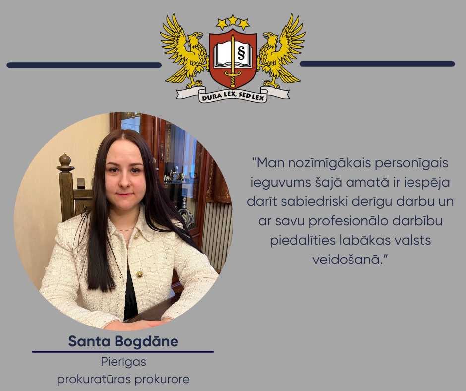 Prokurora portrets – Pierīgas prokuratūras prokurore Santa Bogdāne