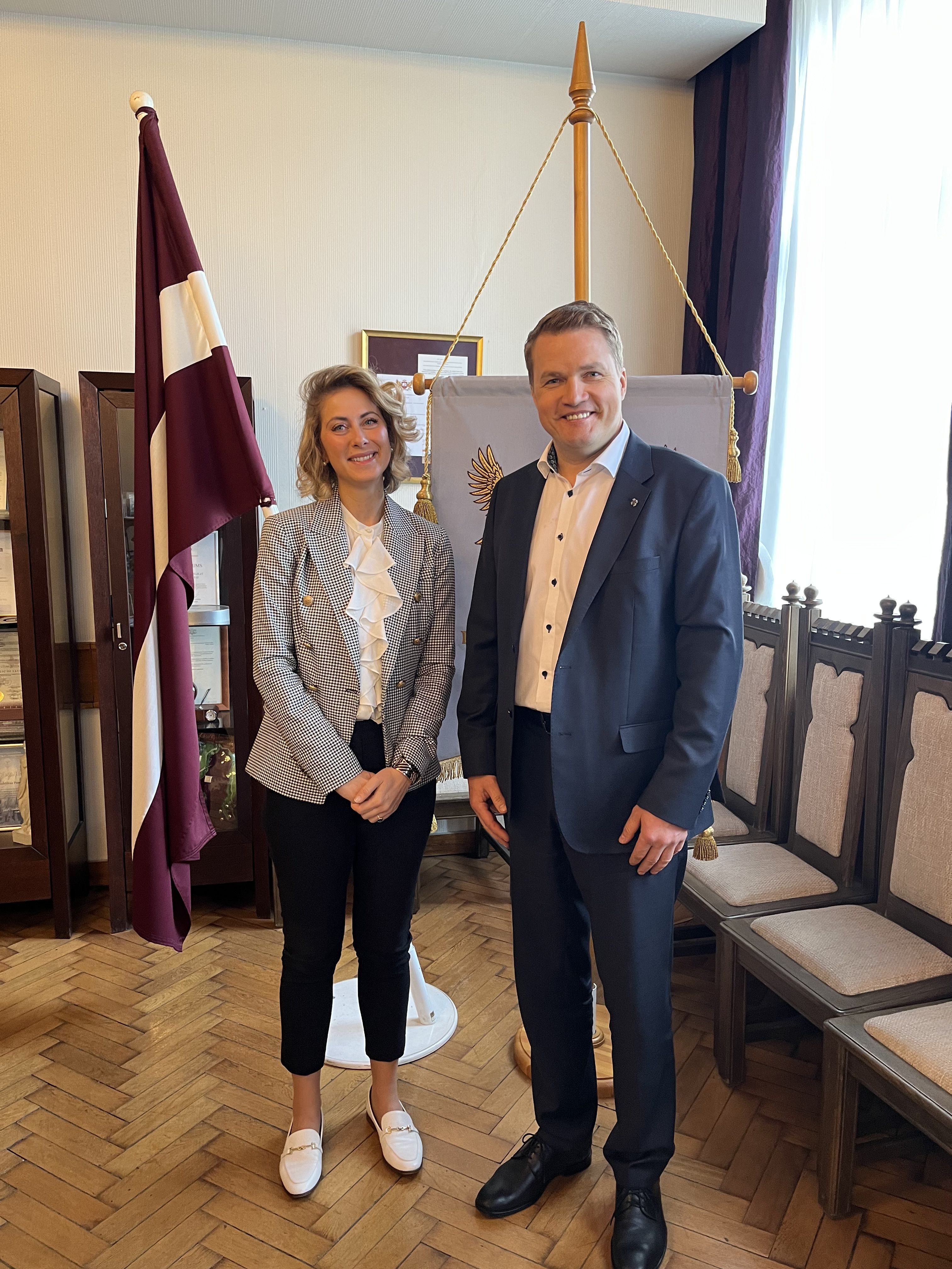 Ģenerālprokuratūrā viesojas Eiropas Juridiskās tālākizglītības tīkla Ģenerālsekretāre