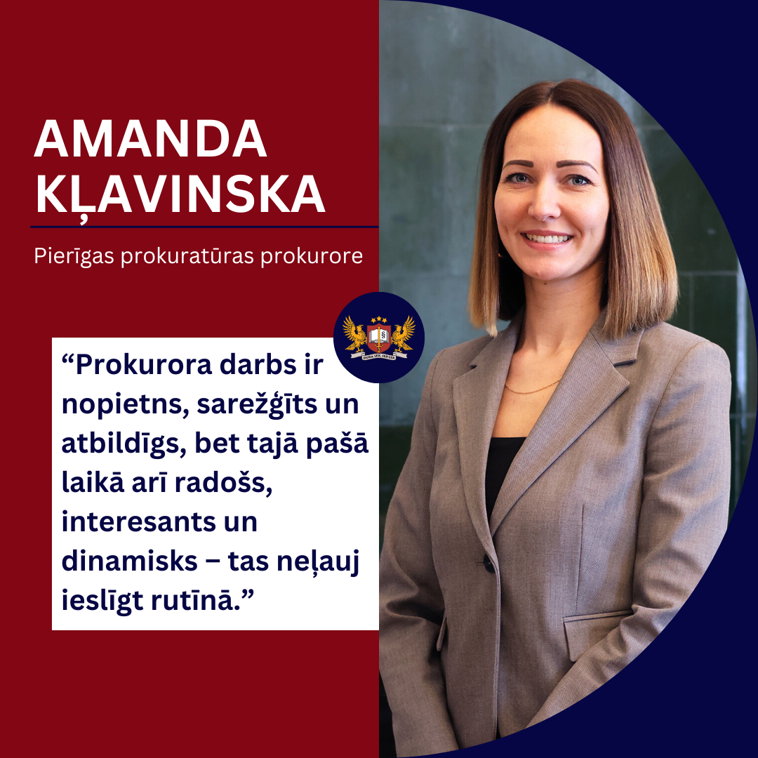 Prokurora portrets – Amanda Kļavinska, Pierīgas prokuratūra
