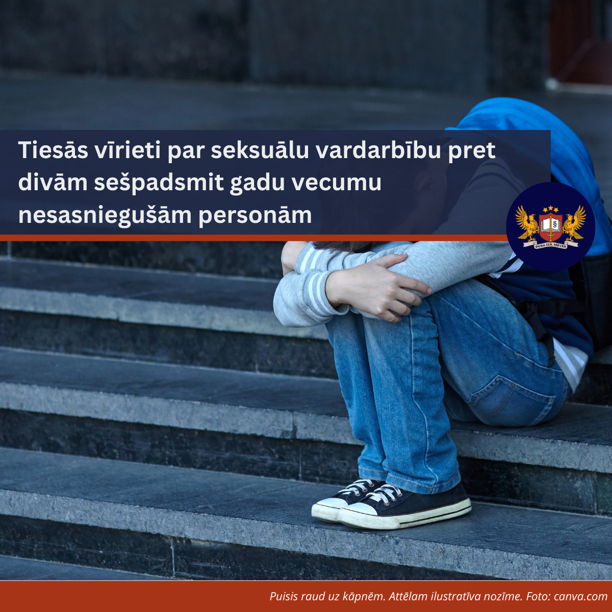 Tiesās vīrieti par seksuālu vardarbību pret divām sešpadsmit gadu vecumu nesasniegušām personām