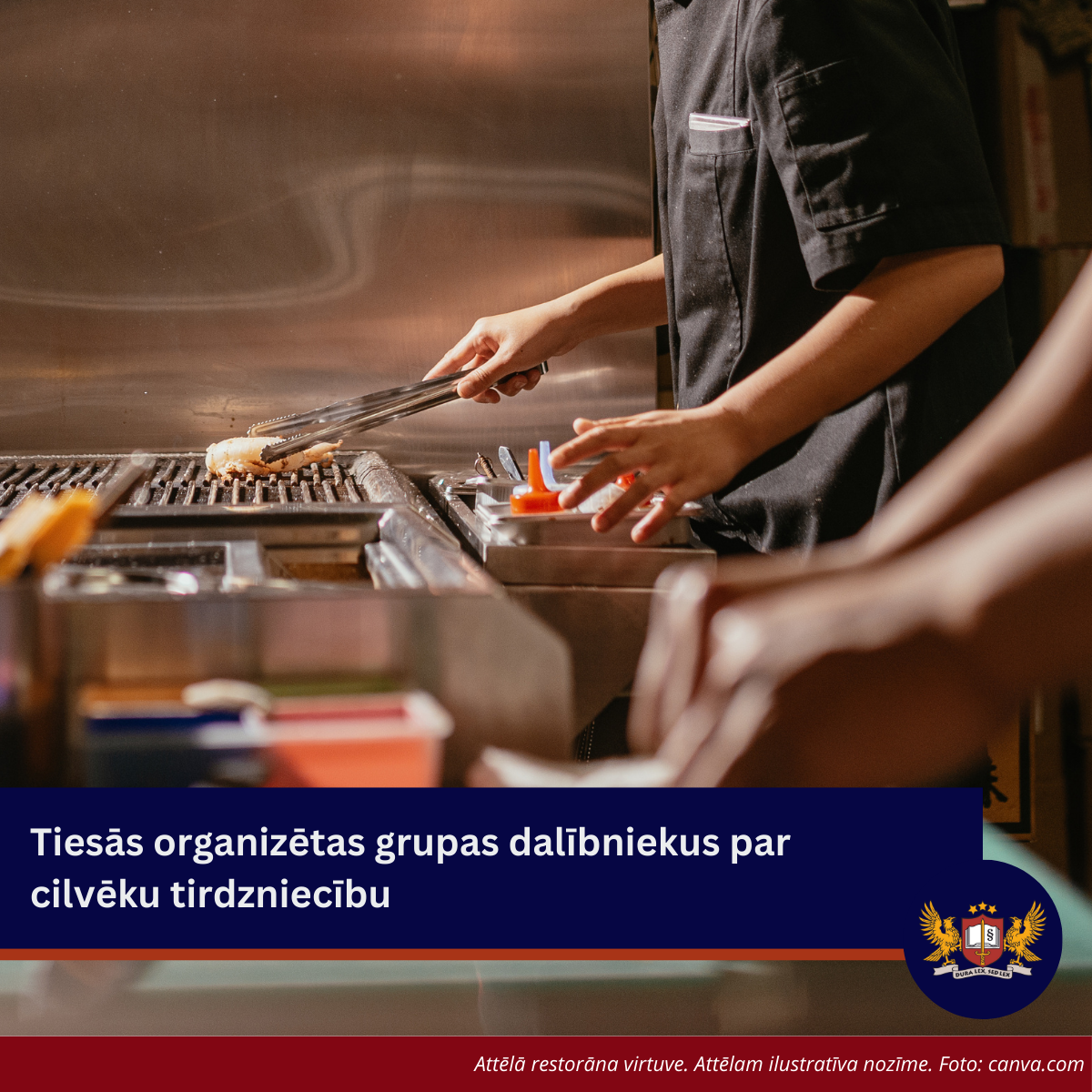 Tiesās organizētas grupas dalībniekus par cilvēku tirdzniecību