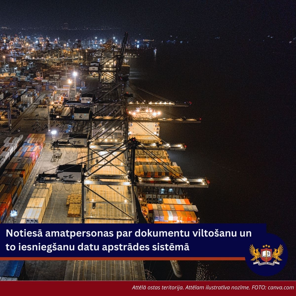 Notiesā amatpersonas par dokumentu viltošanu un to iesniegšanu datu apstrādes sistēmā